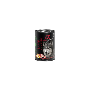Alpha Spirit Lata Cordero Pera 6x400gr
