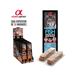 Alpha Spirit Snack Tacos Perro Pescado 35Gr(x16)