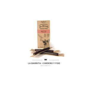 Barrita dog cordero-foie caja 8 bolsas 12 und XX