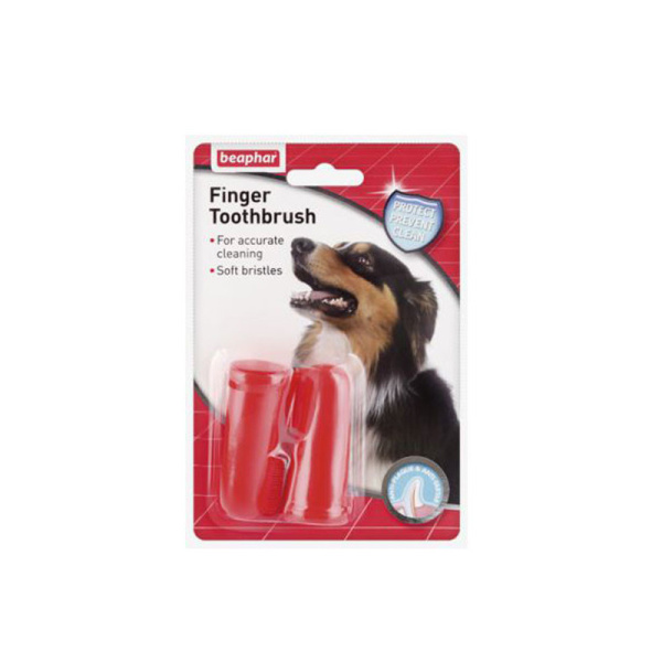 Cepillo De Dientes De Dedo 2 unds. Beaphar