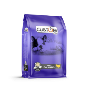 Custom cena puppy pavo verdura 6 kg