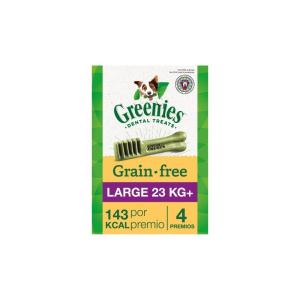 Greenie Grain Free Large bolsa x 6ud-170g