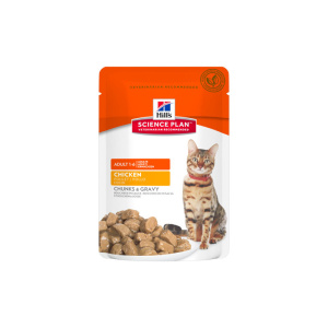 Hills Feline Adult Pollo (bolsita) 12x85 grs