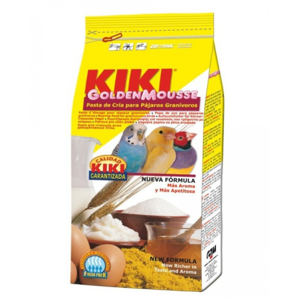 Kiki Golden Mousse Amarillo 300gr pasta cría