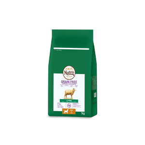 Nutro Grain free junior rz med cordero 7kg