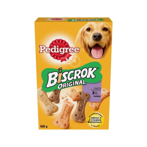 Pedigree Biscrok 500 gr + 150 gr (x12) PROMO