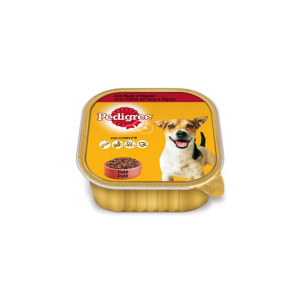 Pedigree Perro Buey-Hig. Tarrina 300g (x20)