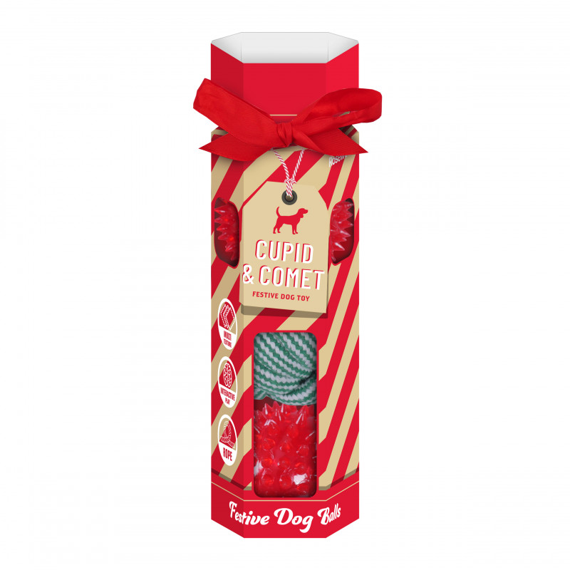 Rosewood Xmas Set regalo 3 pelotas 6cm